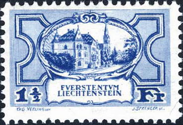 [7820.70.01] 1 1/2 Fr. Regierungsgebäude Vaduz