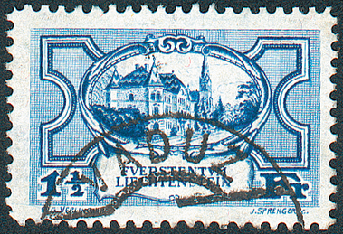 [7820.70.02] 1 1/2 Fr. Regierungsgebäude Vaduz