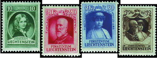 [7820.80.01] 1929, Huldigungsausgaben für Fürst Franz I.
