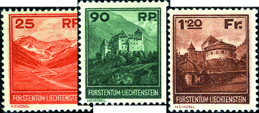 [7820.98.01] 1933, Landschaftsbilder in kleinem Format