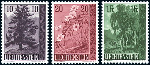 [7820.301.01] 1957, Heimatliche Bäume und Sträucher I