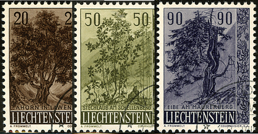 [7820.315.02] 1958, Heimatliche Bäume und Sträucher II
