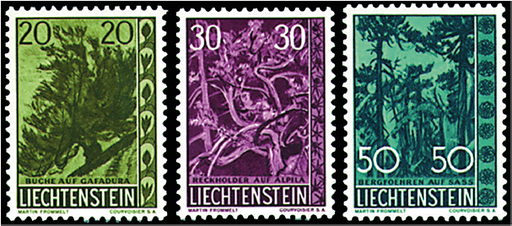 [7820.345.01] 1960, Heimatliche Bäume und Sträucher IV