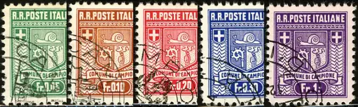 [7860.1.04] 1944, 20. Mai, Gemeindemarken der italienischen Exklave Campione