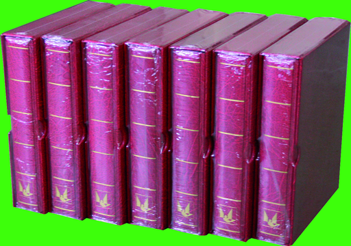 [7903.150.01] Universal-Album rot, Originalkarton (7 Stk.)