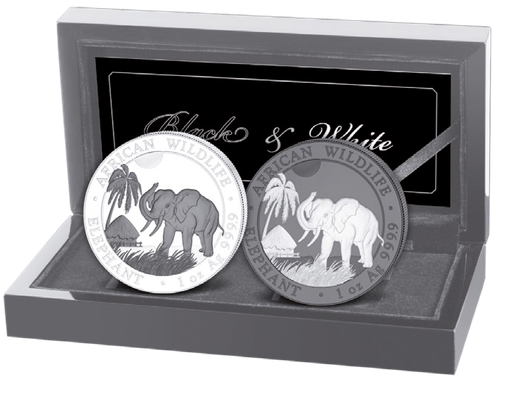 [7985.2017.02] 2017, Elefanten-Münzenset, Somalia