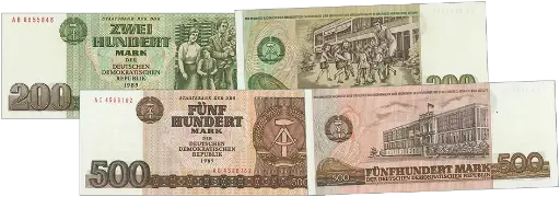 [7994.1985.01] 1985, DDR-Banknoten