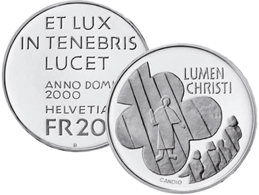 [7996.2000.03] 2000, 20 Fr. Gedenkmünze &quot;Lumen Christi&quot;