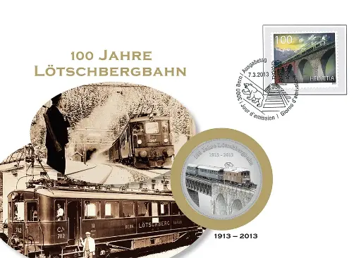 [9959.2013.02] 2013, 100 Jahre Lötschbergbahn