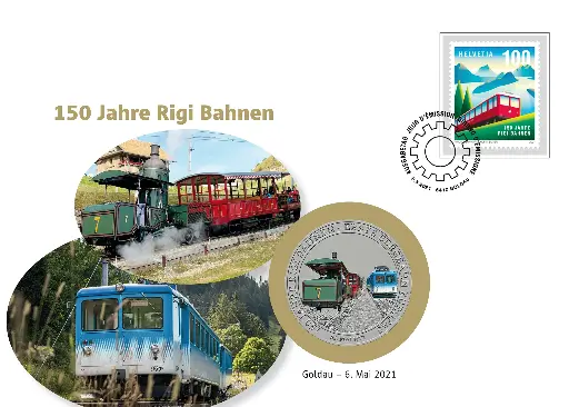 [9959.1821.01] 2021, 150 Jahre Rigi Bahnen