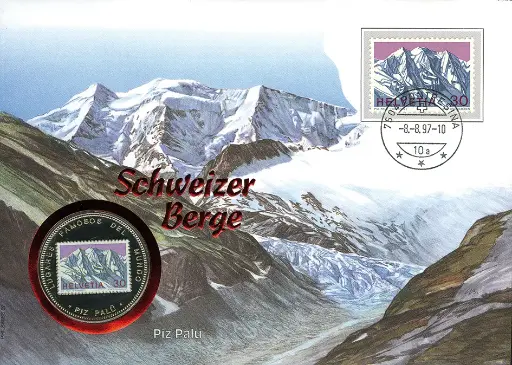 [9959.1997.04] 1997, Schweizer Berge "Piz Palü"