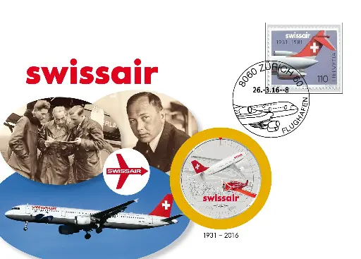 [9959.2016.11] 2016, 85 Jahre Swissair