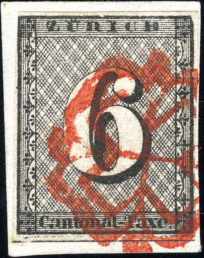 [7013.2.78] 1843, Zürich 6, Type V