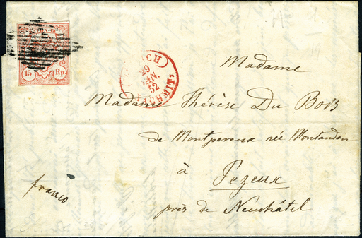 [7060.18.06] 15 Rp. ziegelrot, Type 10