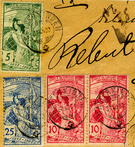 [7280.77.61] 1900, 25 Jahre Weltpostverein
