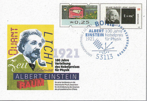 [7591.2021.01] 100 Jahre Nobelpreis an Albert Einstein