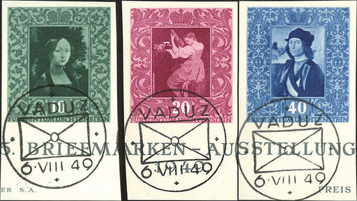 [7840.20.02] 1949, 5. Liechtensteinische Briefmarkenausstellung