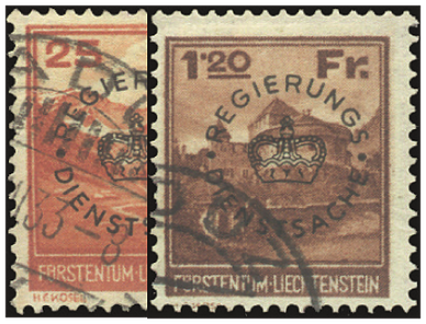 [7845.9.02] 1933, Landschaftsbilder in kleinem Format