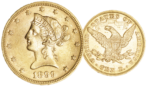 [7997.1899.01] 1899, 20 USD &quot;Liberty Head&quot;