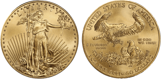 [7997.2010.22] 2010, 50 USD "American Eagle"