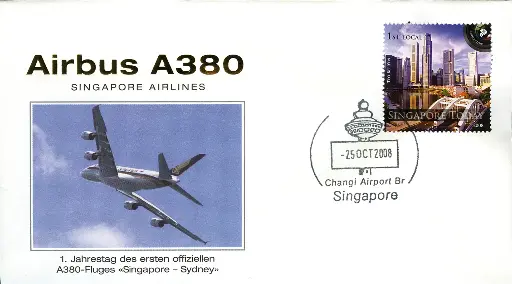 [9940.2008.04] Erstflug A380 von Singapore nach Sydney