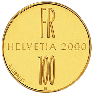 100 CHF &quot;Messias&quot;