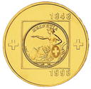 100 CHF &quot;150 Jahre Schweiz. Bundesstaat&quot;
