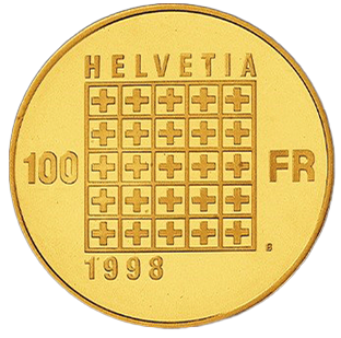 100 CHF &quot;200 Jahre Helvetische Republik&quot;