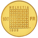 100 CHF &quot;200 Jahre Helvetische Republik&quot;