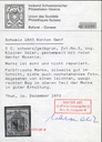 1845, Kleiner Adler, leuchtend rote Genfer-Rosette