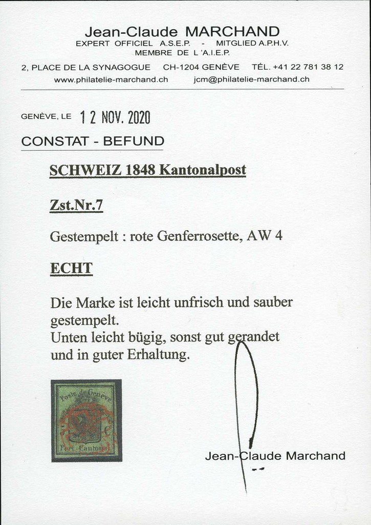 1848, Grosser Adler, dunkelgrün