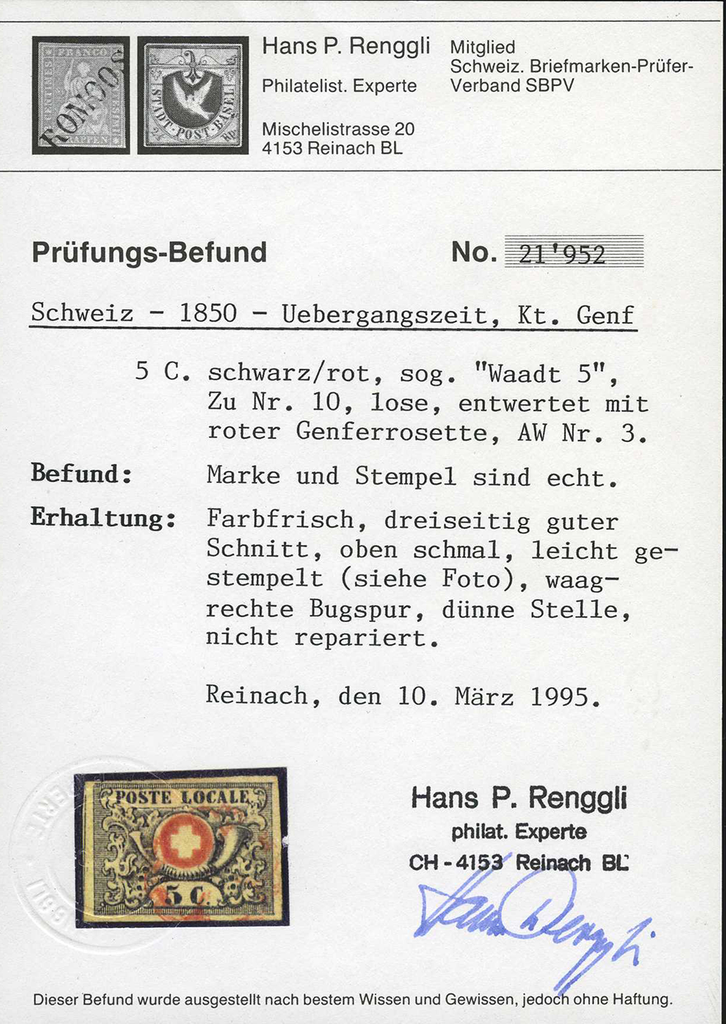 1850, Waadt 5