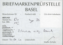 1850 Poste Locale mit Kreuzeinfassung