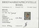 2 1-2 Rp. schwarz-rot, Type 38