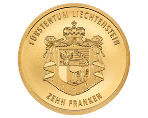 2024, 10 Franken &quot;100 Jahre Schweizer Franken im Fürstentum Liechtenstein&quot;
