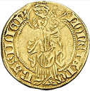 1433-1437 (ohne Jahr) , Goldgulden Reichsmünzstätte Basel
