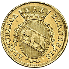 1793, Duplone Bern, Rückseite Spruch