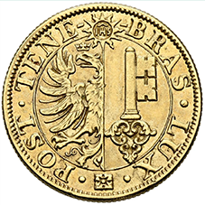 1848, 20 Francs, Genf