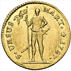 1787, Halbduplone Solothurn
