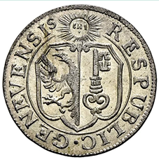 1776, 6 Quarts (1 Sol 6 Deniers), Genf