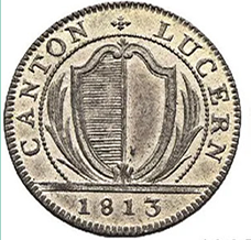 1813, 1 Batzen, Luzern