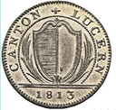 1813, 1 Batzen, Luzern