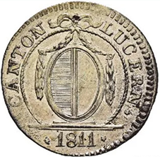 1811, 1 Batzen, Luzern