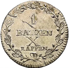 1811, 1 Batzen, Luzern