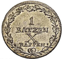 1810, 1 Batzen, Luzern