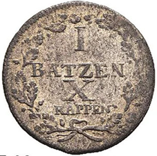 1809, 1 Batzen, Luzern