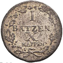 1809, 1 Batzen, Luzern