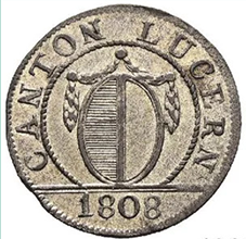 1808, 1 Batzen, Luzern
