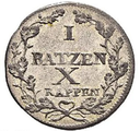 1808, 1 Batzen, Luzern
