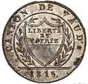 1815, 1 Batzen Waadt